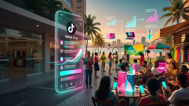 TikTok Shop já abala o varejo tradicional com vendas recordes no Brasil