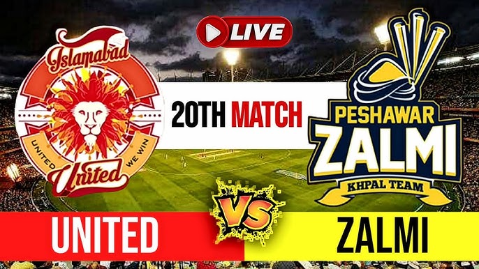 Islamabad United vs Peshawar Zalmi PSL Today Live Match 2024